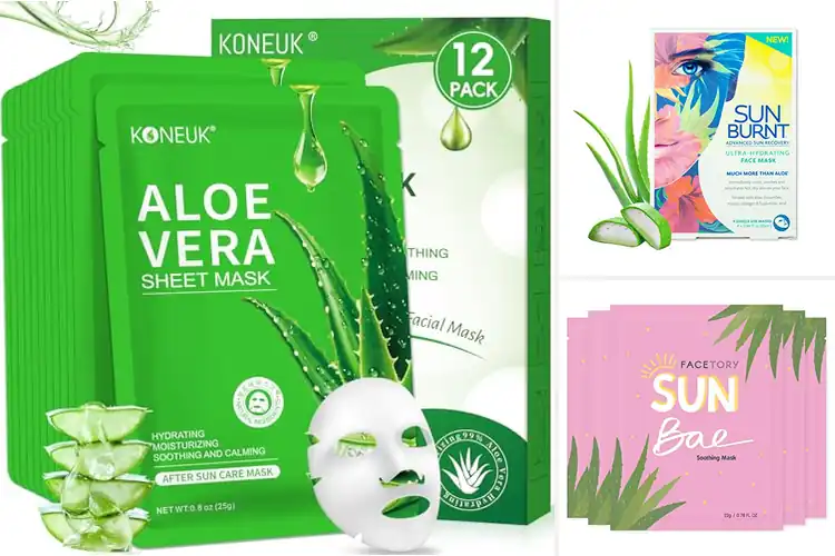 Detailed view of Best After Sun Hydration Masks