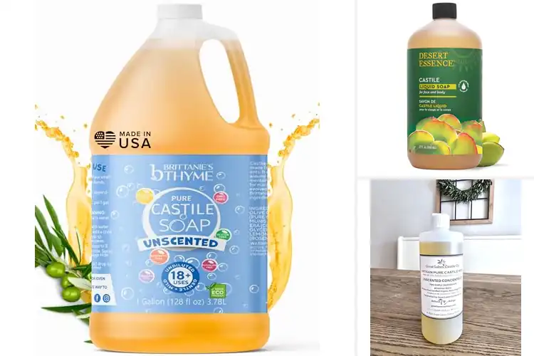 Detailed view of Best Castile Olive Oil Cleansers
