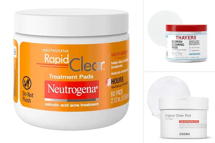 Detailed view of Best Clear Skin Pads: Fight Pimples & Dullness Fast