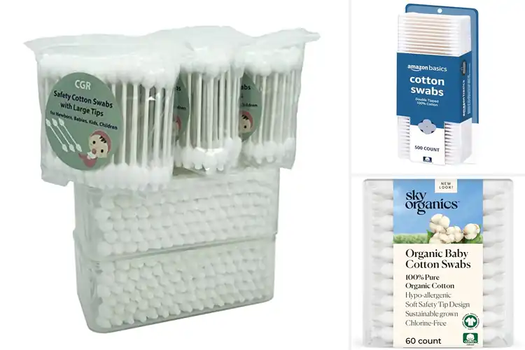 Detailed view of Best Cotton Swabs For Baby Hygiene Soft Tips