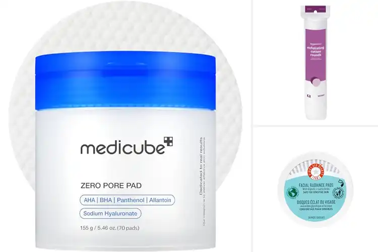 Detailed view of 10 Best Exfoliating Pads for Glowing Skin
