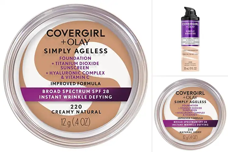 Detailed view of best foundations for fine lines and wrinkles