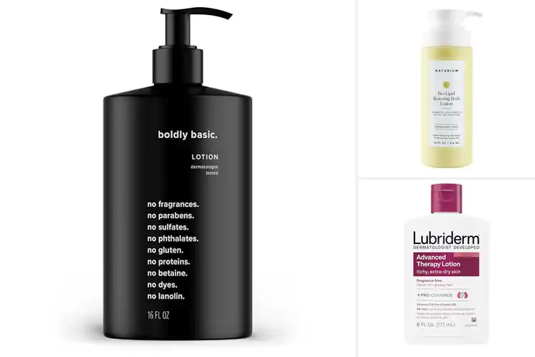 Detailed view of Best Fragrance-Free Lotions