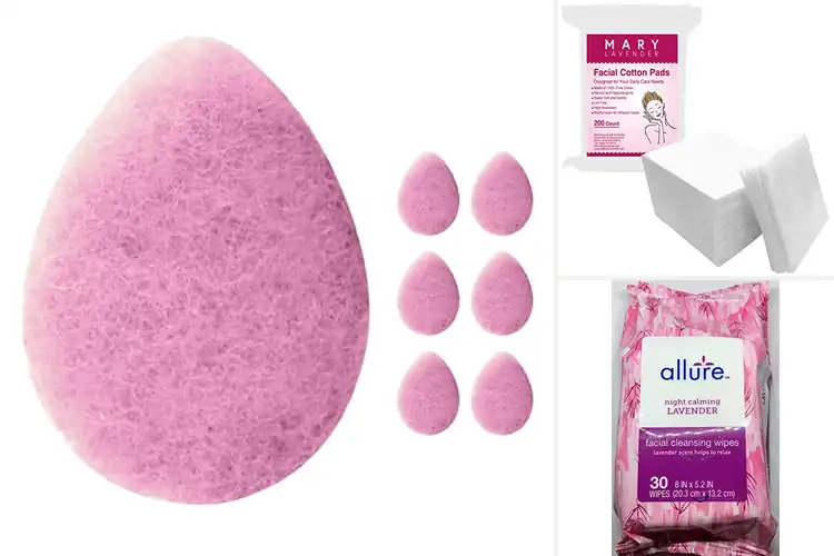 Detailed view of Best Lavender Scented Facial Pads