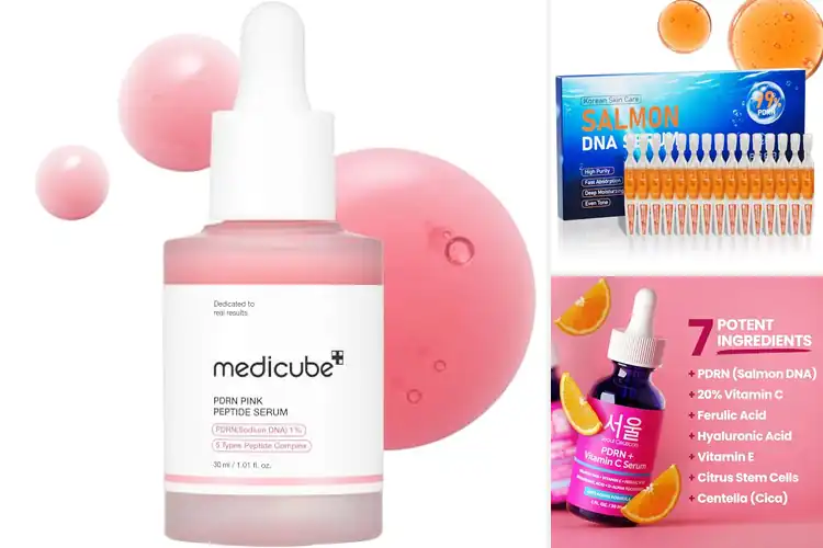 Detailed view of Best Skincare Ingredients with Salmon DNA
