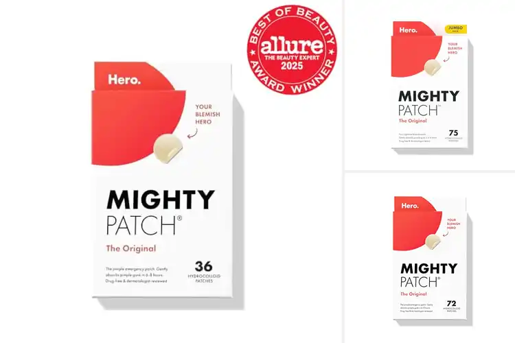 Detailed view of 10 Best Whitehead Patches for Overnight Blemish Busting
